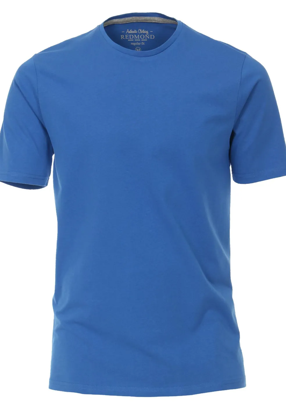 Redmond regular fit T-shirt, korte mouw O-hals, blauw