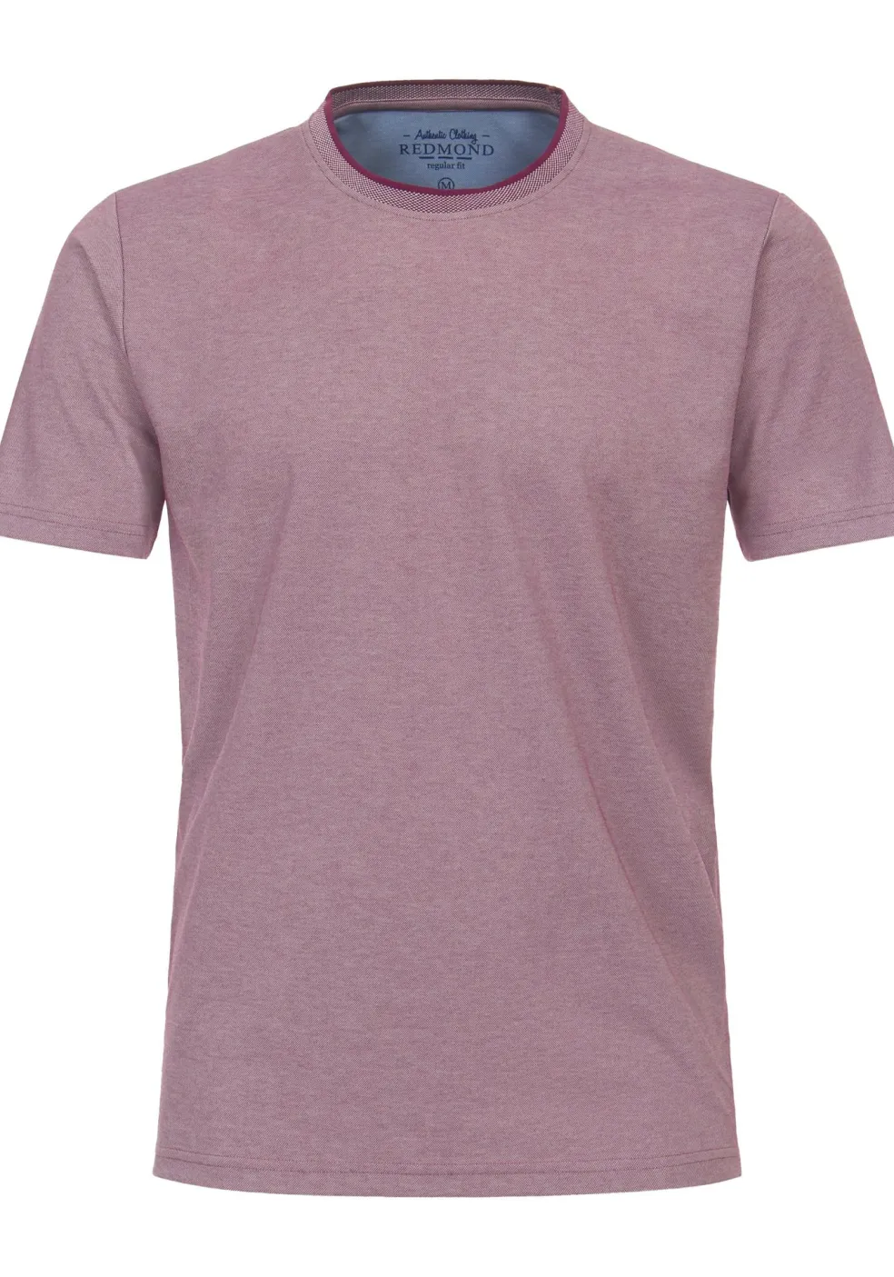 Redmond regular fit T-shirt, korte mouw O-hals, paars