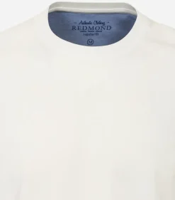 Redmond regular fit T-shirt, korte mouw O-hals, wit