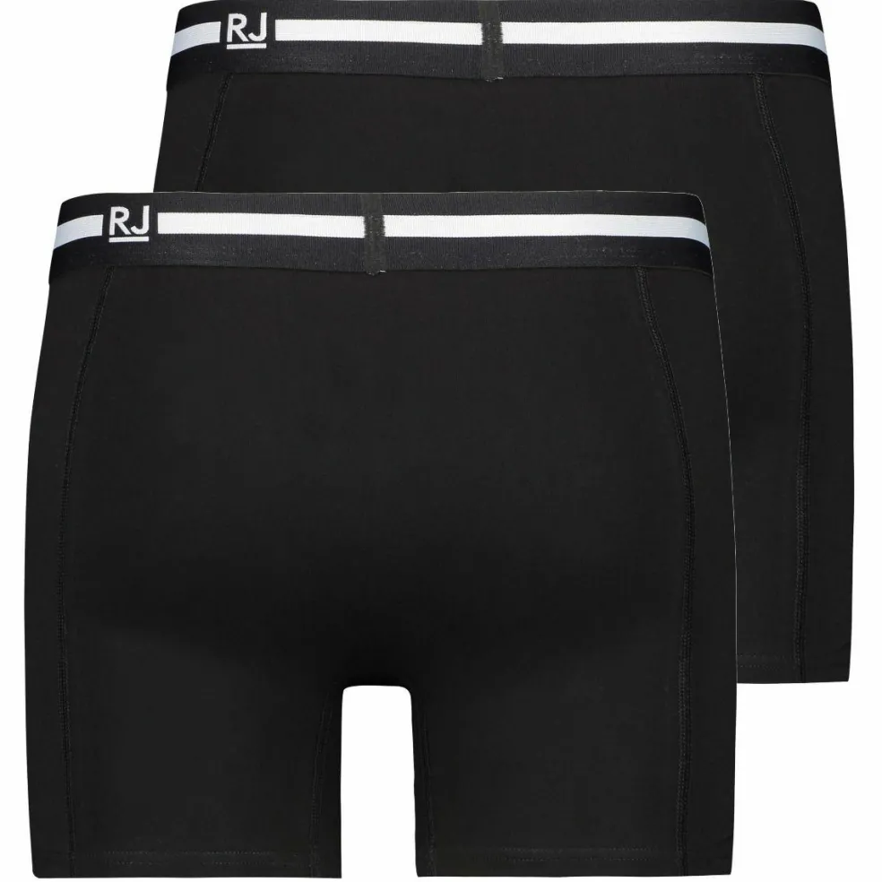 RJ Bodywear Everyday Breda boxer (2-pack), heren boxer normale lengte, zwart