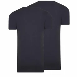 RJ Bodywear Everyday Den Bosch T-shirt (2-pack), heren T-shirt met V-hals, donkerblauw