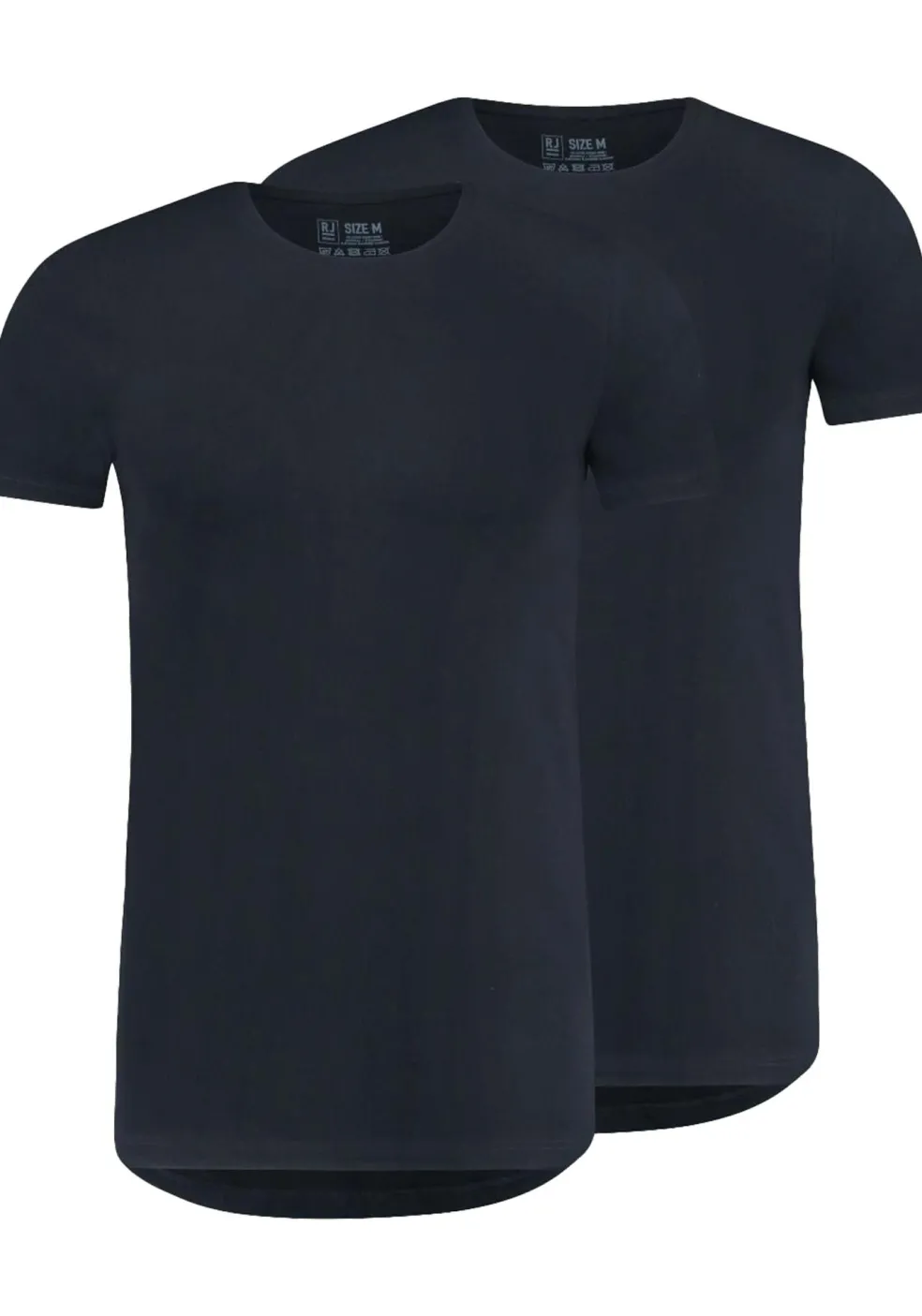 RJ Bodywear Everyday Maastricht T-shirt (2-pack), heren T-shirt met O-hals, donkerblauw