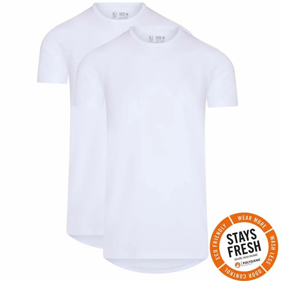 RJ Bodywear Everyday Roermond T-shirt (2-pack), heren T-shirt , wit