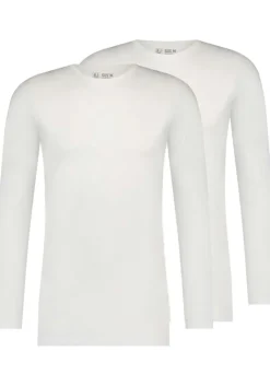RJ Bodywear Everyday Roosendaal T-shirt (2-pack), heren T-shirt met O-hals, wit