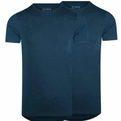 RJ Bodywear Good Life Lisbon T-shirt (2-pack), heren T-shirt met O-hals, donkerblauw
