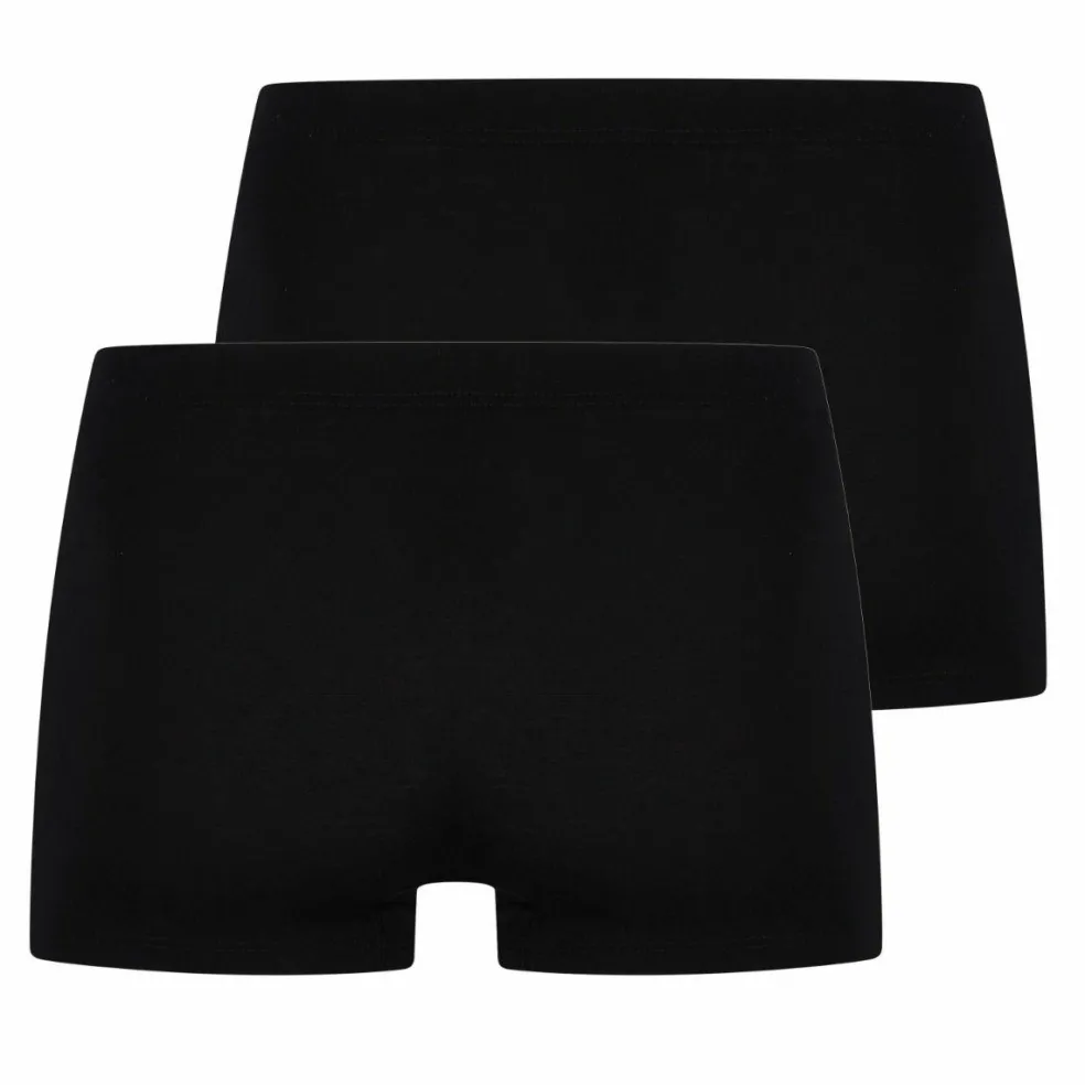 RJ Bodywear Good Life Milan boxer (2-pack), heren boxer kort, zwart