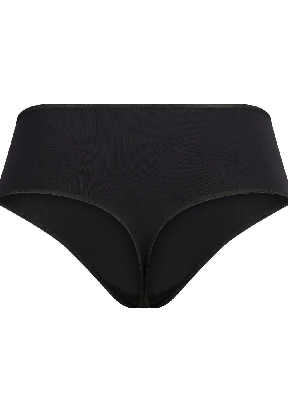 RJ Bodywear Pure Color dames maxi string, zwart