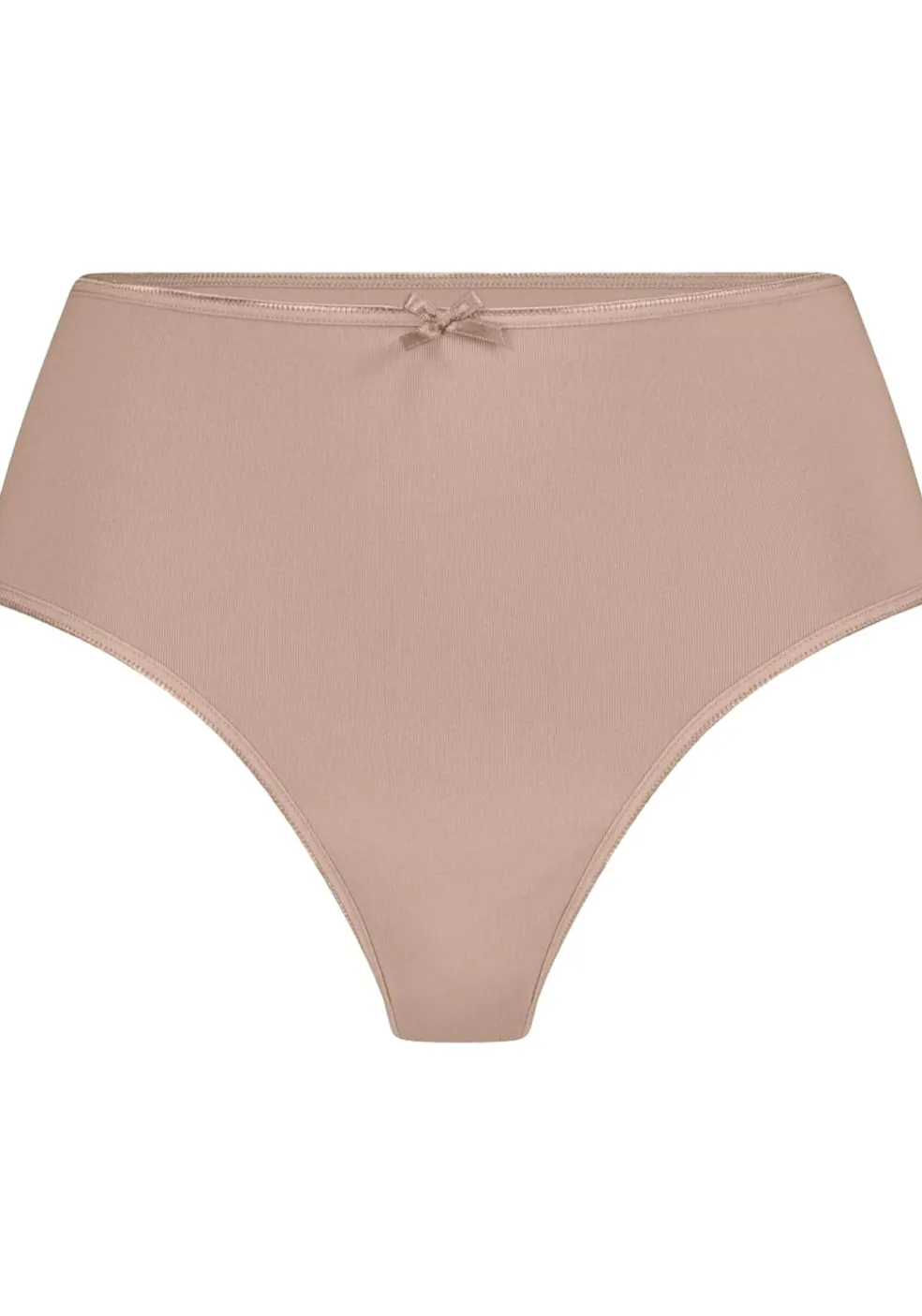 RJ Bodywear Pure Color dames maxi string (1-pack), lichtbruin
