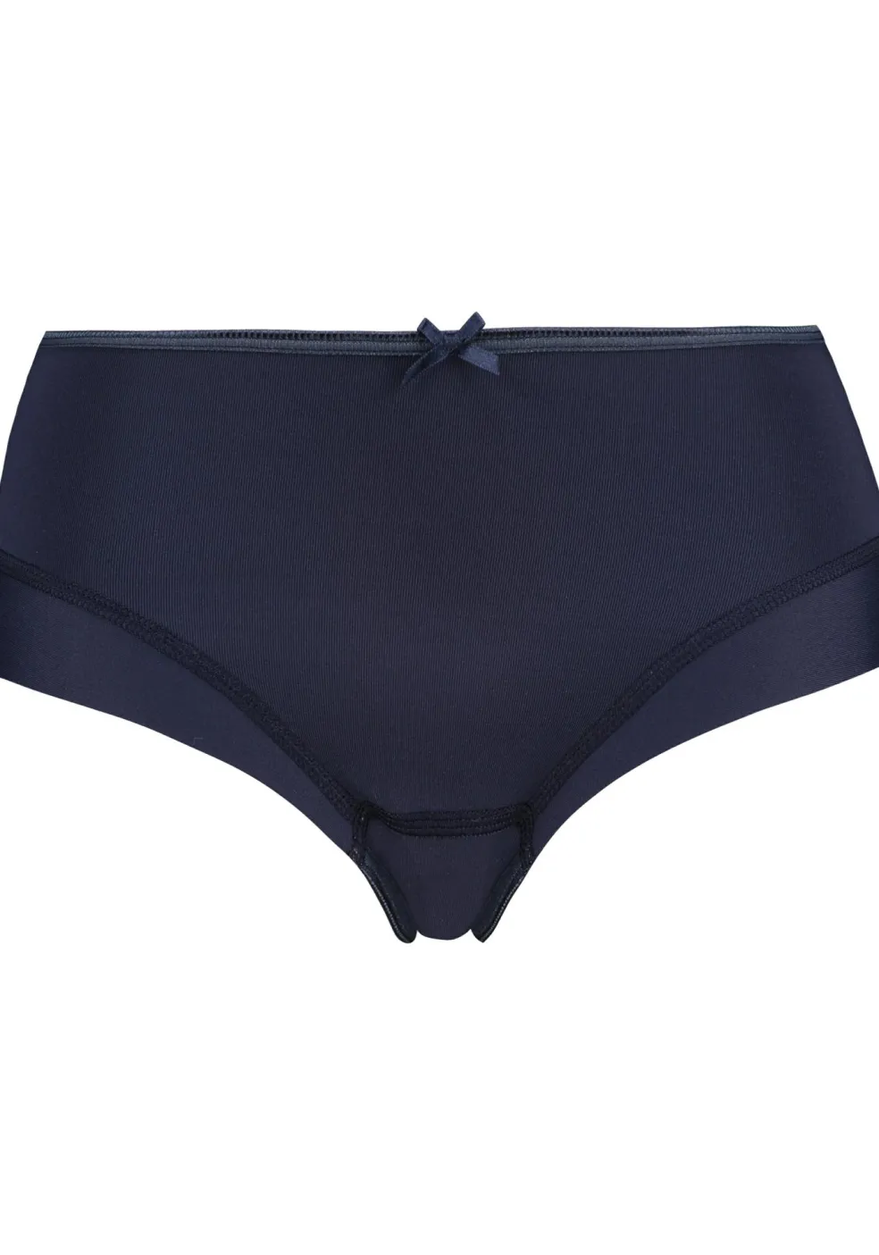 RJ Bodywear Pure Color dames midi brief, donkerblauw