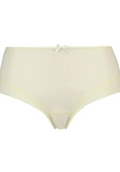 RJ Bodywear Pure Color dames midi brief, ivoor