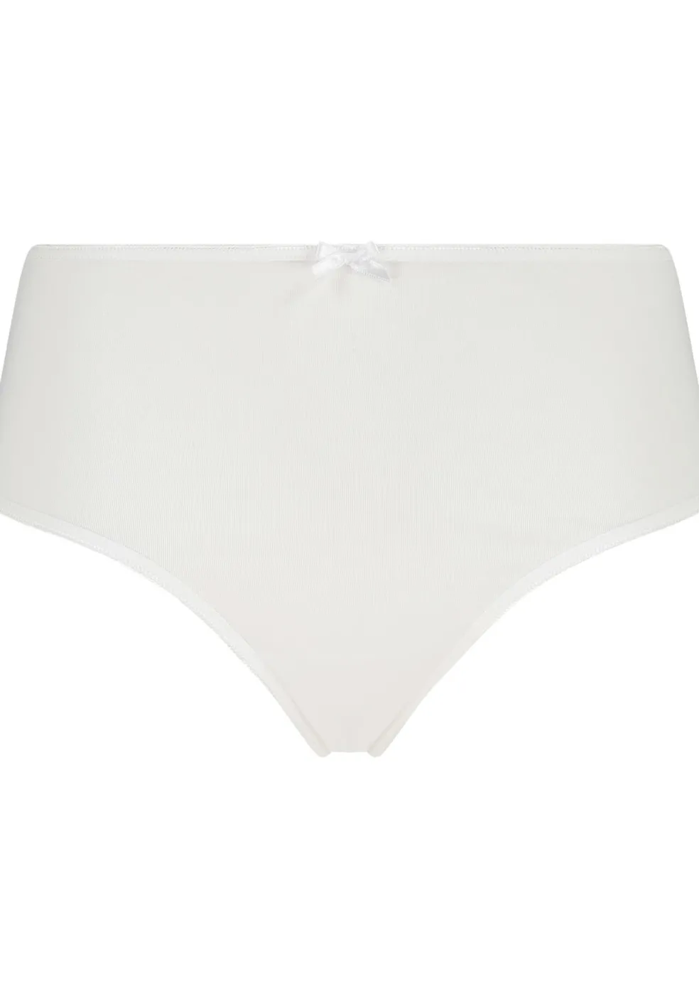 RJ Bodywear Pure Color dames maxi string (1-pack), wit