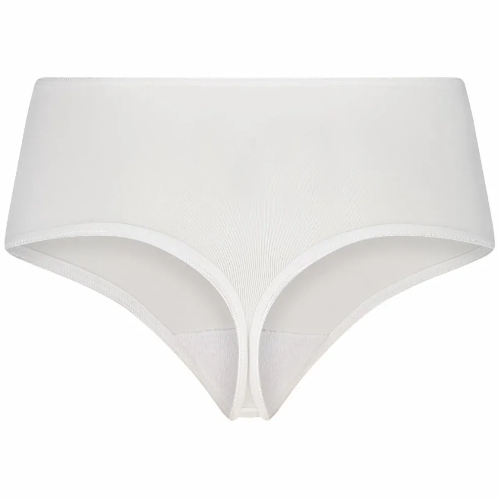 RJ Bodywear Pure Color dames maxi string (1-pack), wit