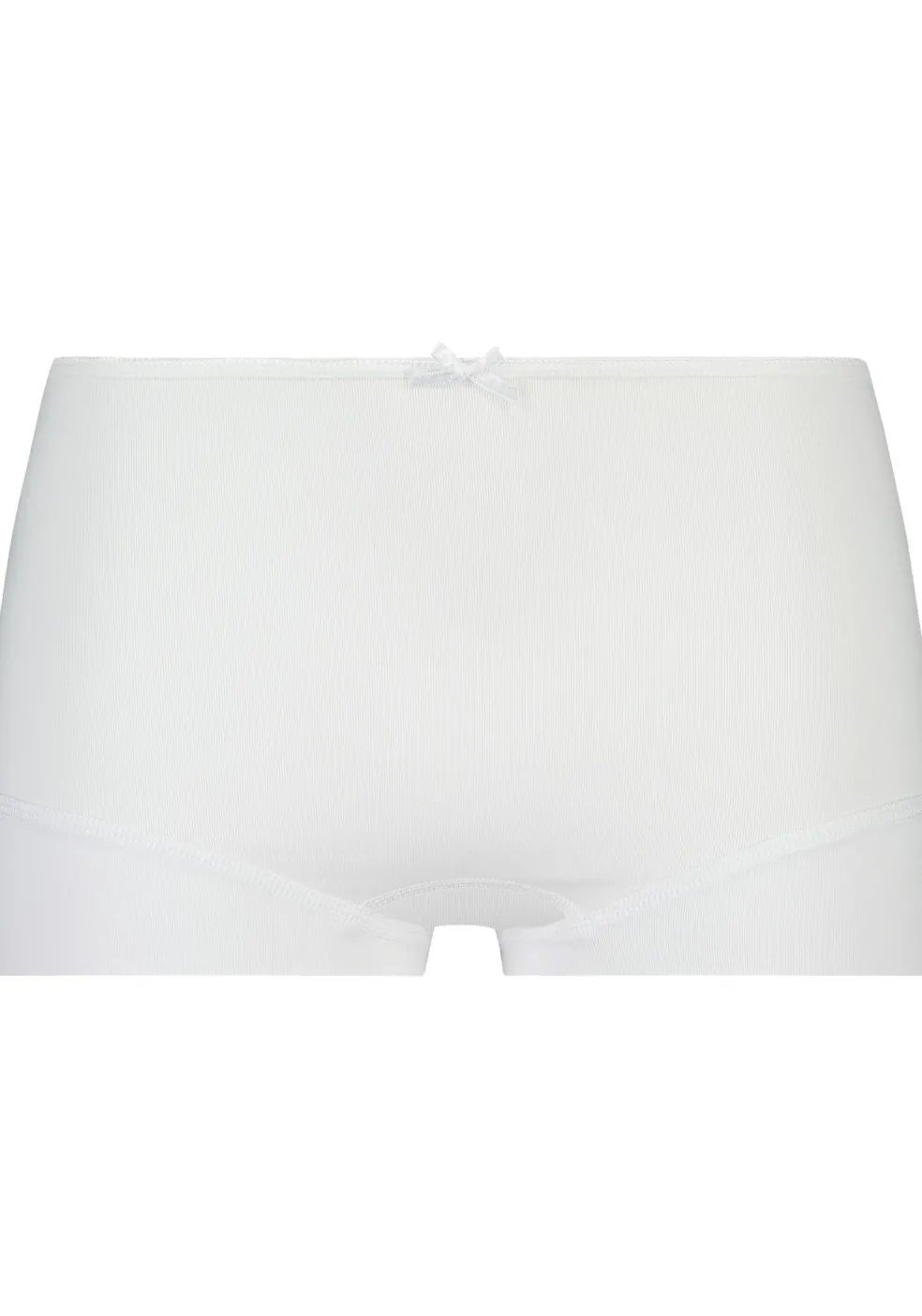 RJ Bodywear Pure Color dames short, wit