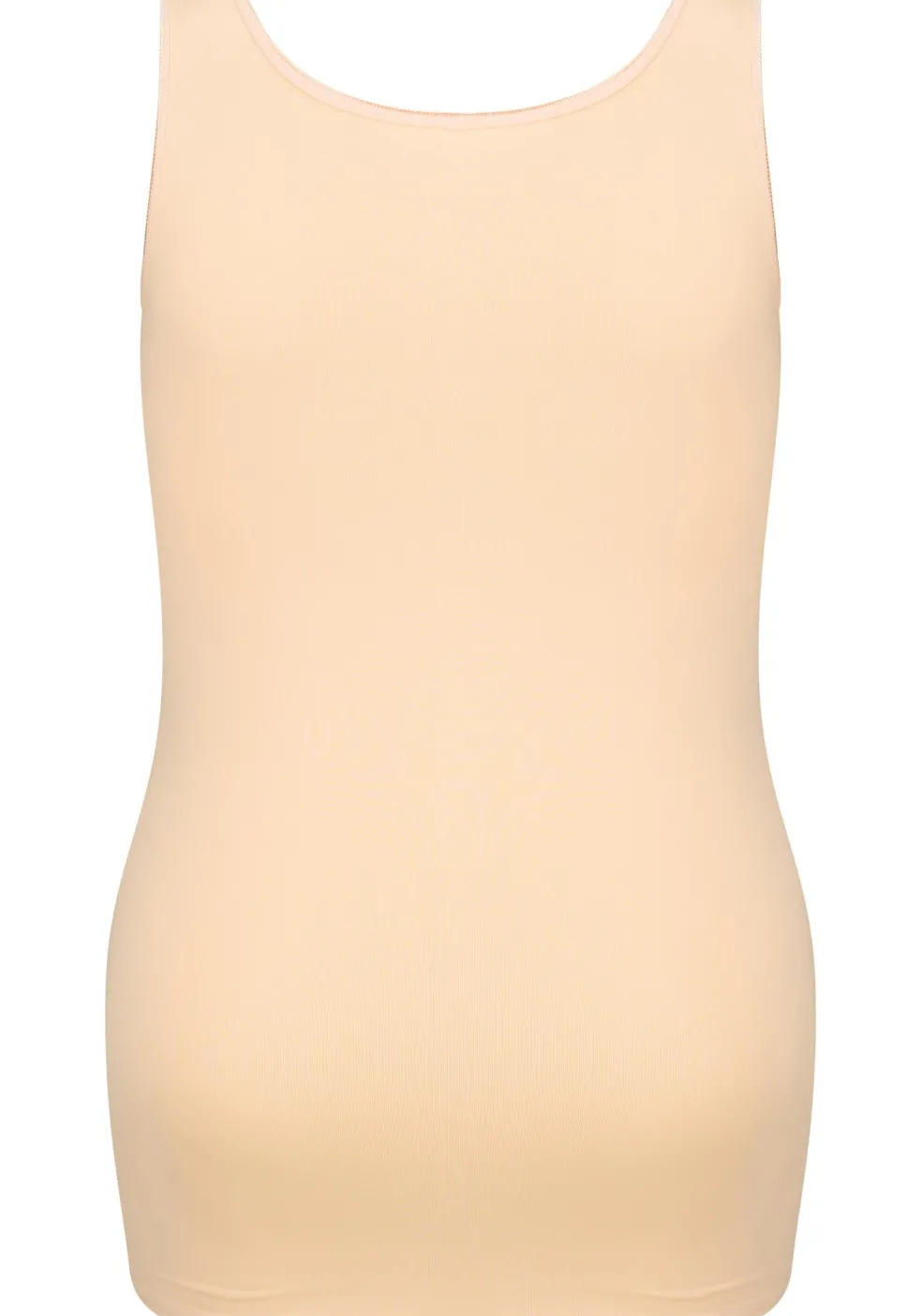 RJ Bodywear Pure Color dames top (1-pack), hemdje met brede banden, huidskleur