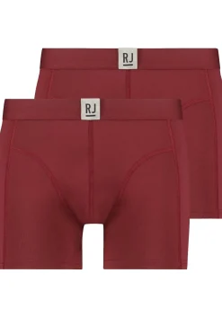 RJ Bodywear Pure Color Jort boxer (2-pack), heren boxer lang, port