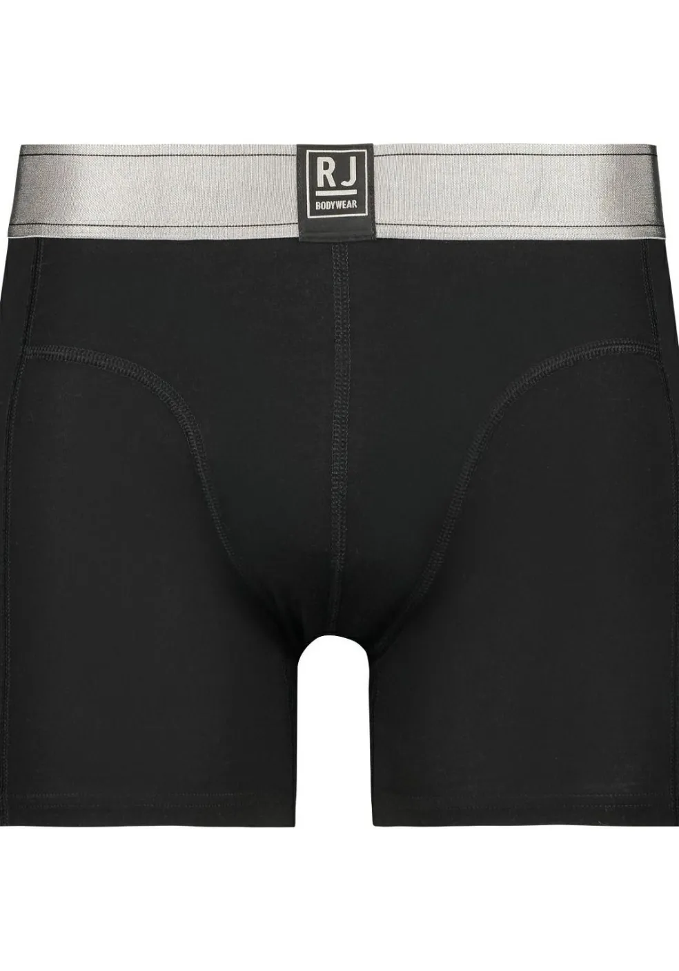 RJ Bodywear Sweatproof boxershort (1-pack), heren boxer lang anti zweet, zwart