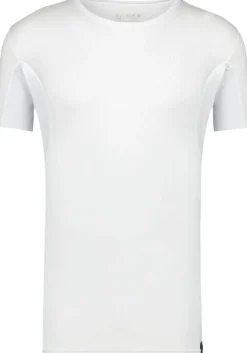 RJ Bodywear Sweatproof T-shirt (1-pack), heren T-shirt met anti zweet oksels, O-hals, wit
