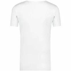 RJ Bodywear Sweatproof T-shirt (1-pack), heren T-shirt met anti zweet oksels, O-hals, wit