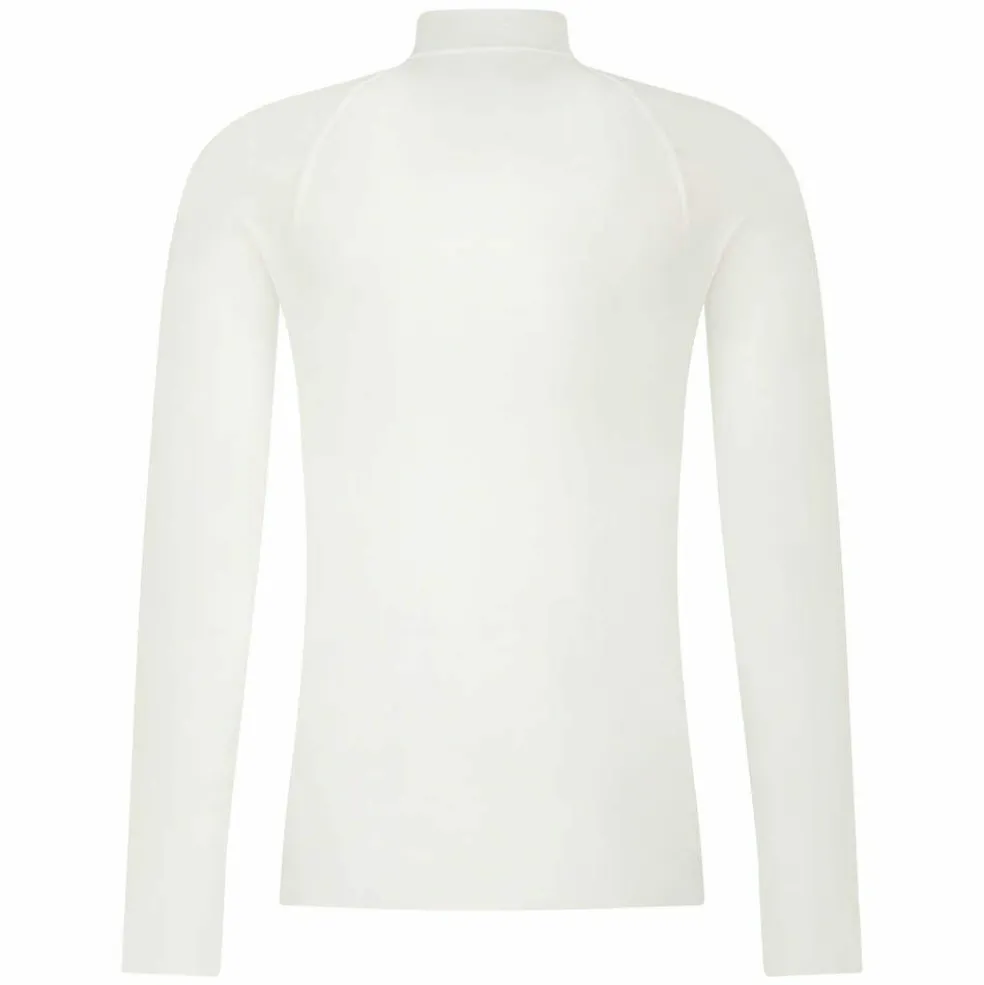 RJ Bodywear Thermo thermoshirt (1-pack), heren thermoshirt met opstaande boord, wolwit