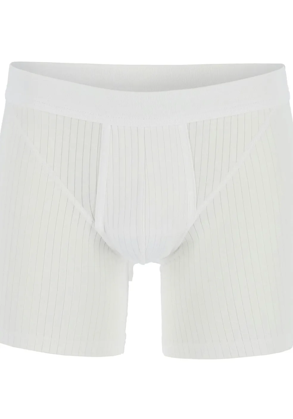 SCHIESSER Authentic shorts (2-pack), met gulp, wit