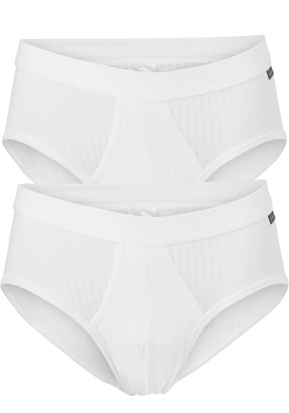 SCHIESSER Authentic sportslips (2-pack), wit