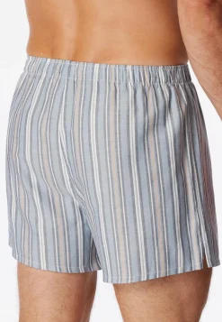 SCHIESSER Boxershorts Multipacks boxer (2-pack), heren boxershorts geweven uni geruit multicolor
