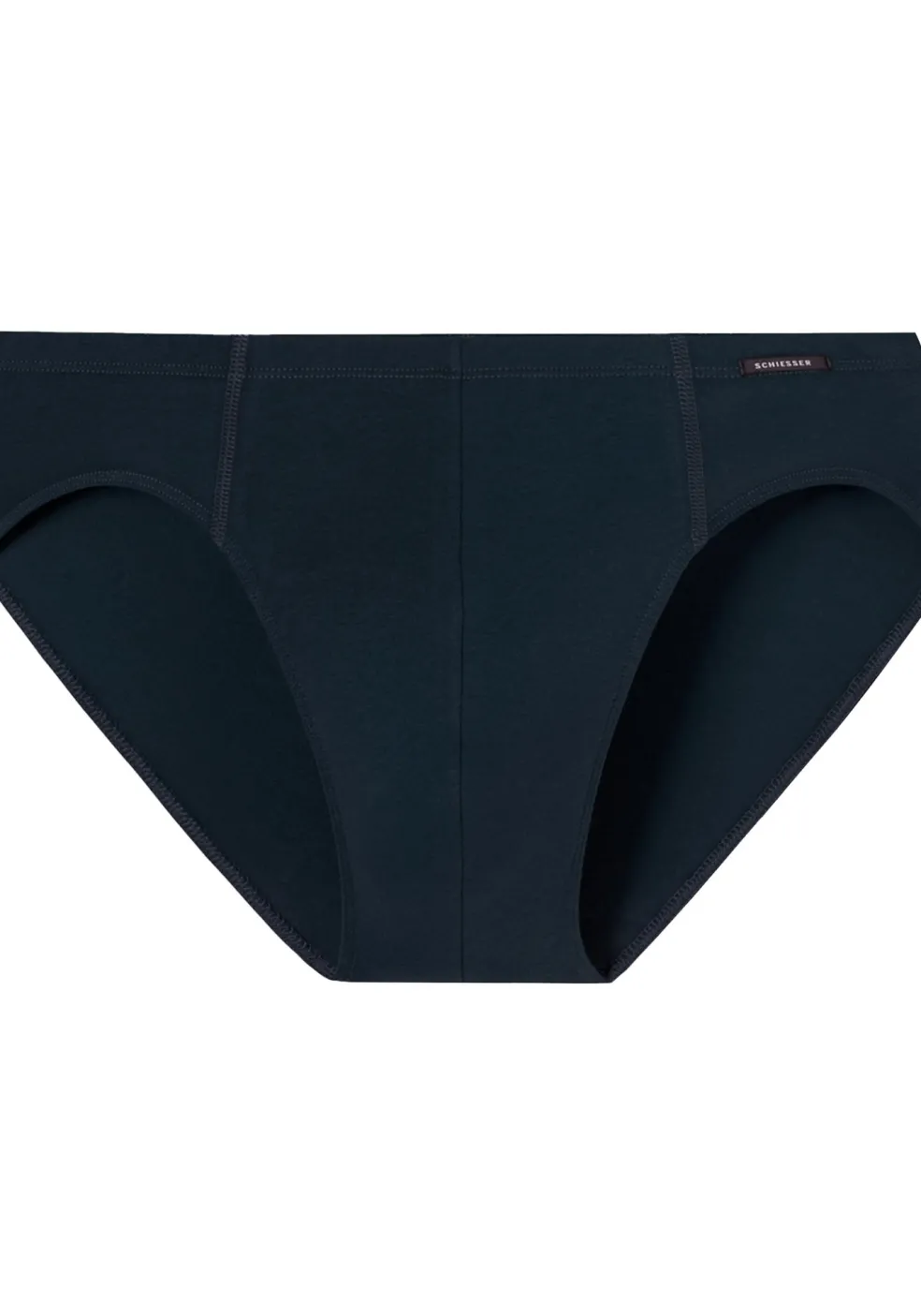 SCHIESSER Cotton Essentials supermini slips (3-pack), donkerblauw