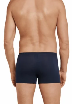 SCHIESSER Cotton Essentials boxer (2-pack), heren short donkerblauw