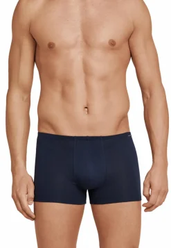 SCHIESSER Cotton Essentials boxer (2-pack), heren short donkerblauw