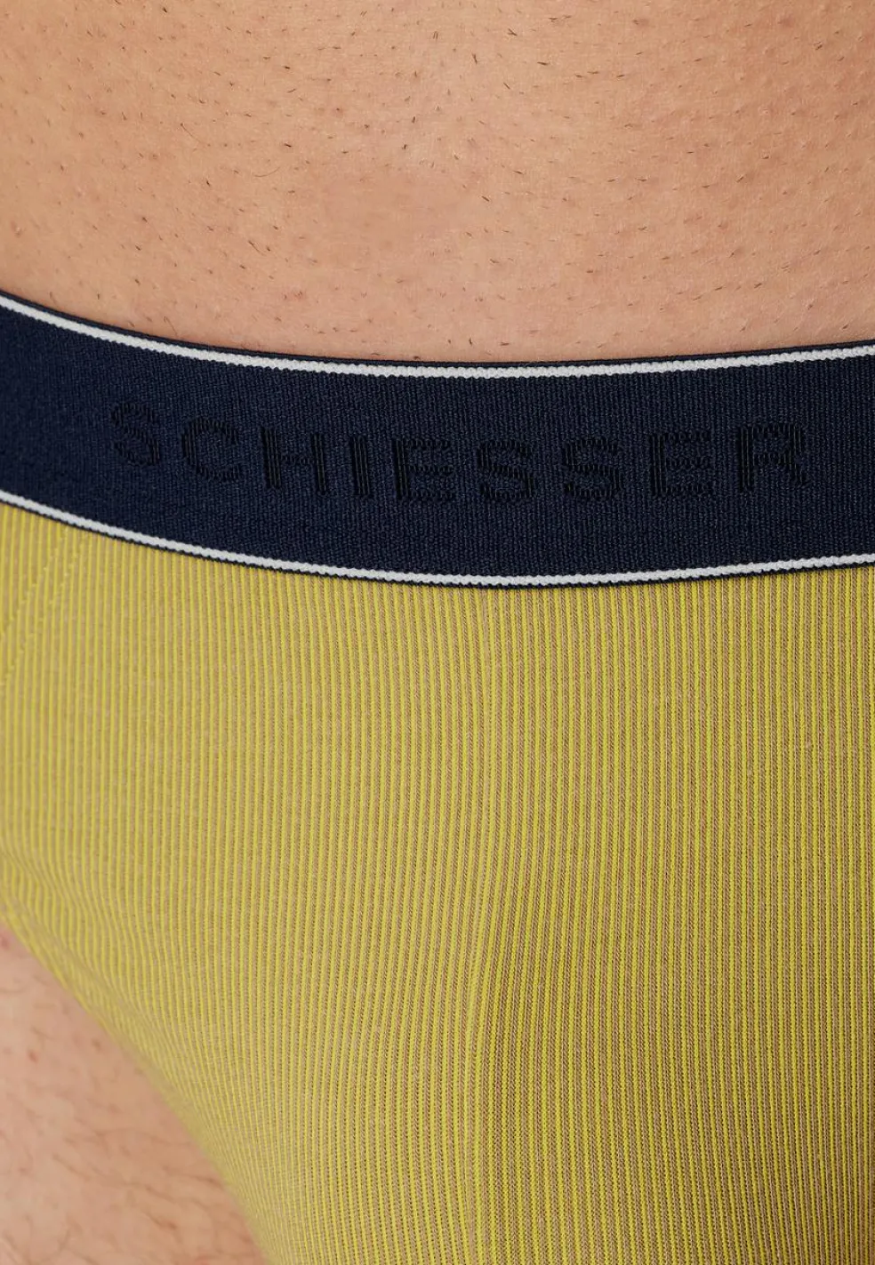 SCHIESSER Duality Function slip (1-pack), heren rioslip modal, okergeel