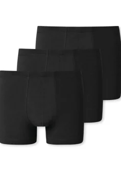 SCHIESSER 95/5 Essentials shorts (3-pack), zwart