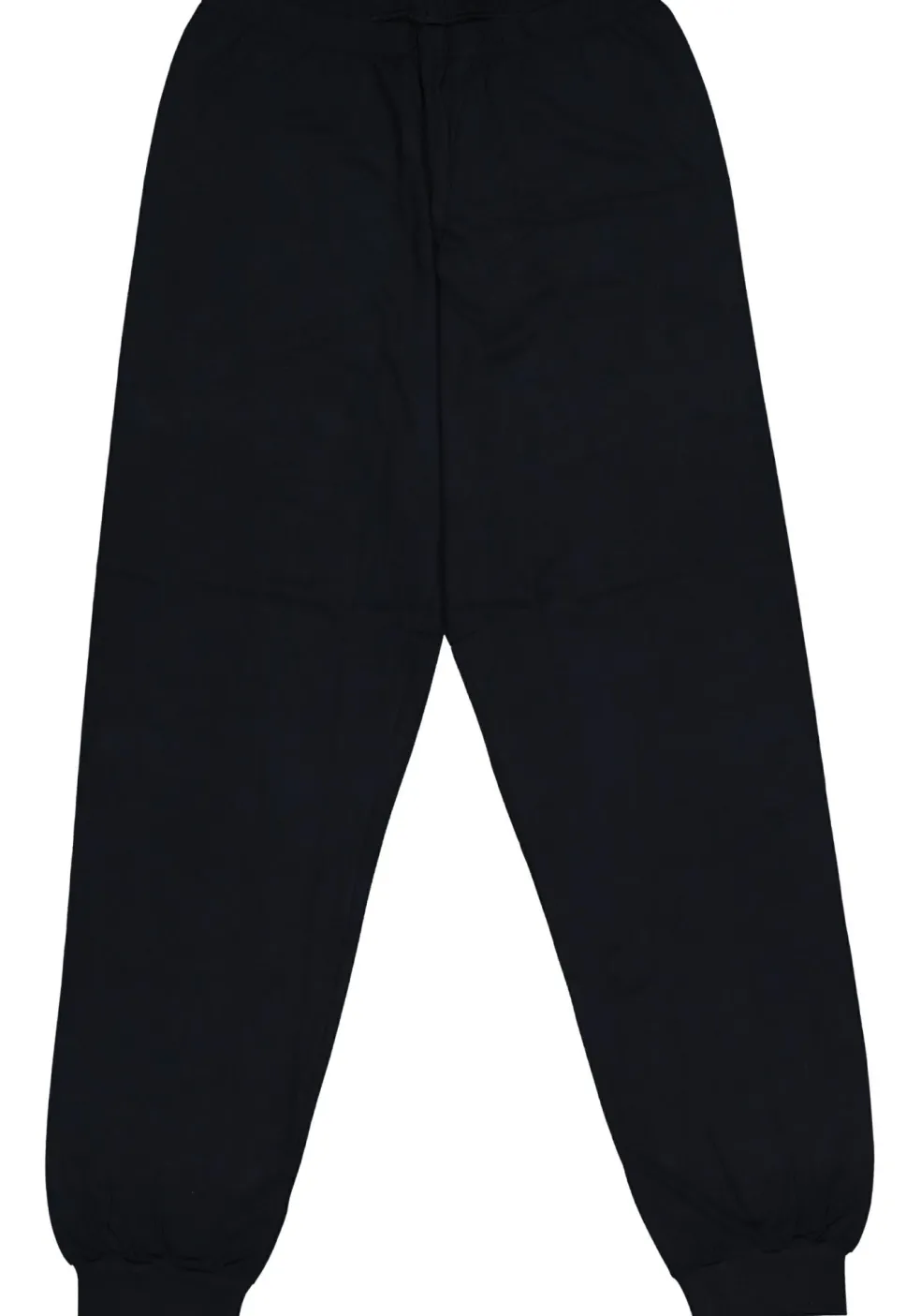 SCHIESSER heren pyjama, O-hals, blauw met wit dessin