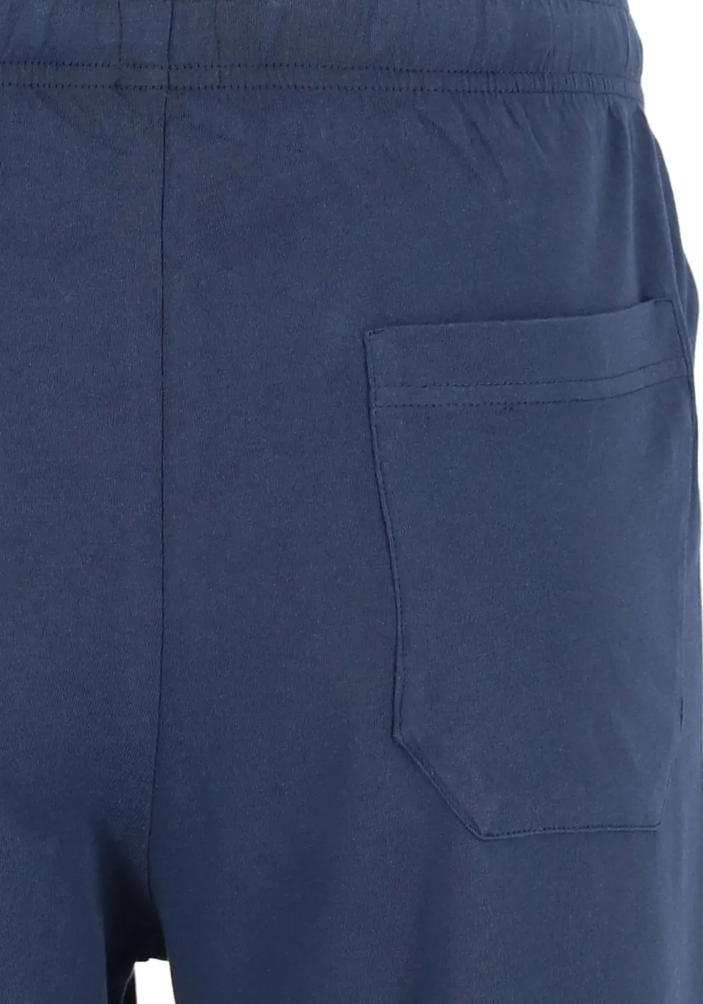 SCHIESSER heren pyjama, V-hals, blauw met wit gestreept