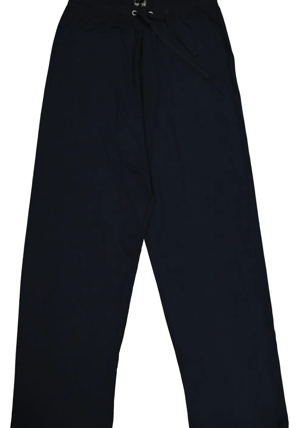 SCHIESSER heren pyjama, V-hals, blauw met wit gestreept