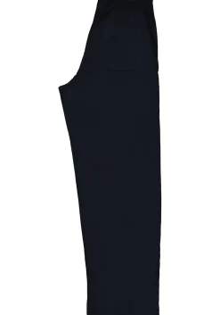 SCHIESSER heren pyjama, V-hals, blauw met wit gestreept