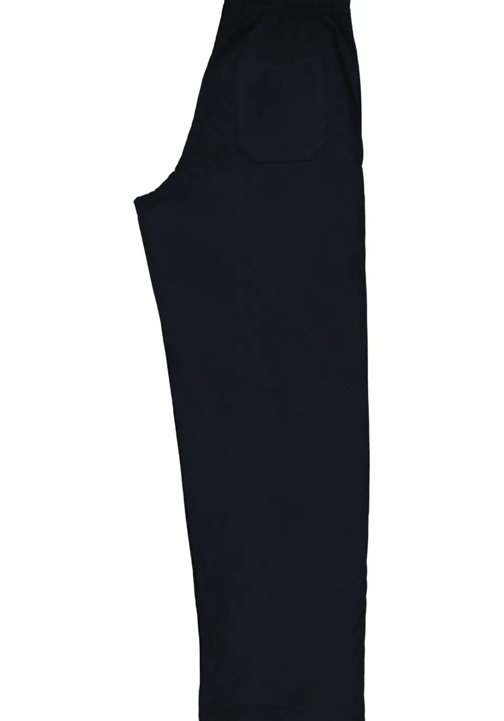 SCHIESSER heren pyjama, V-hals, blauw met wit gestreept