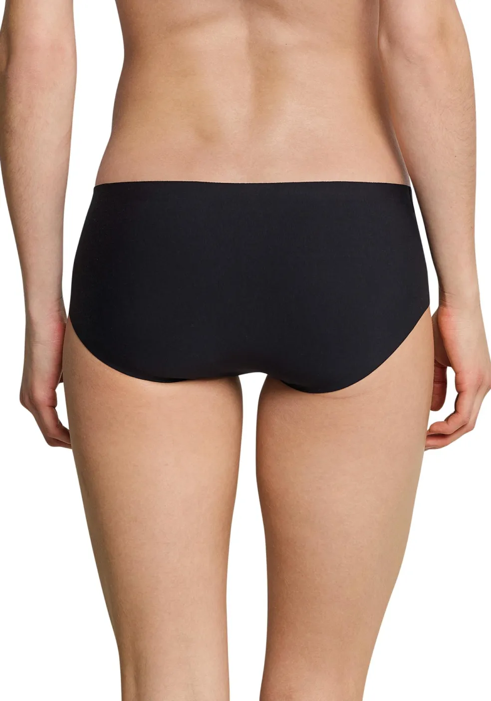 SCHIESSER Invisible Cotton dames panty slip (1-pack), zwart