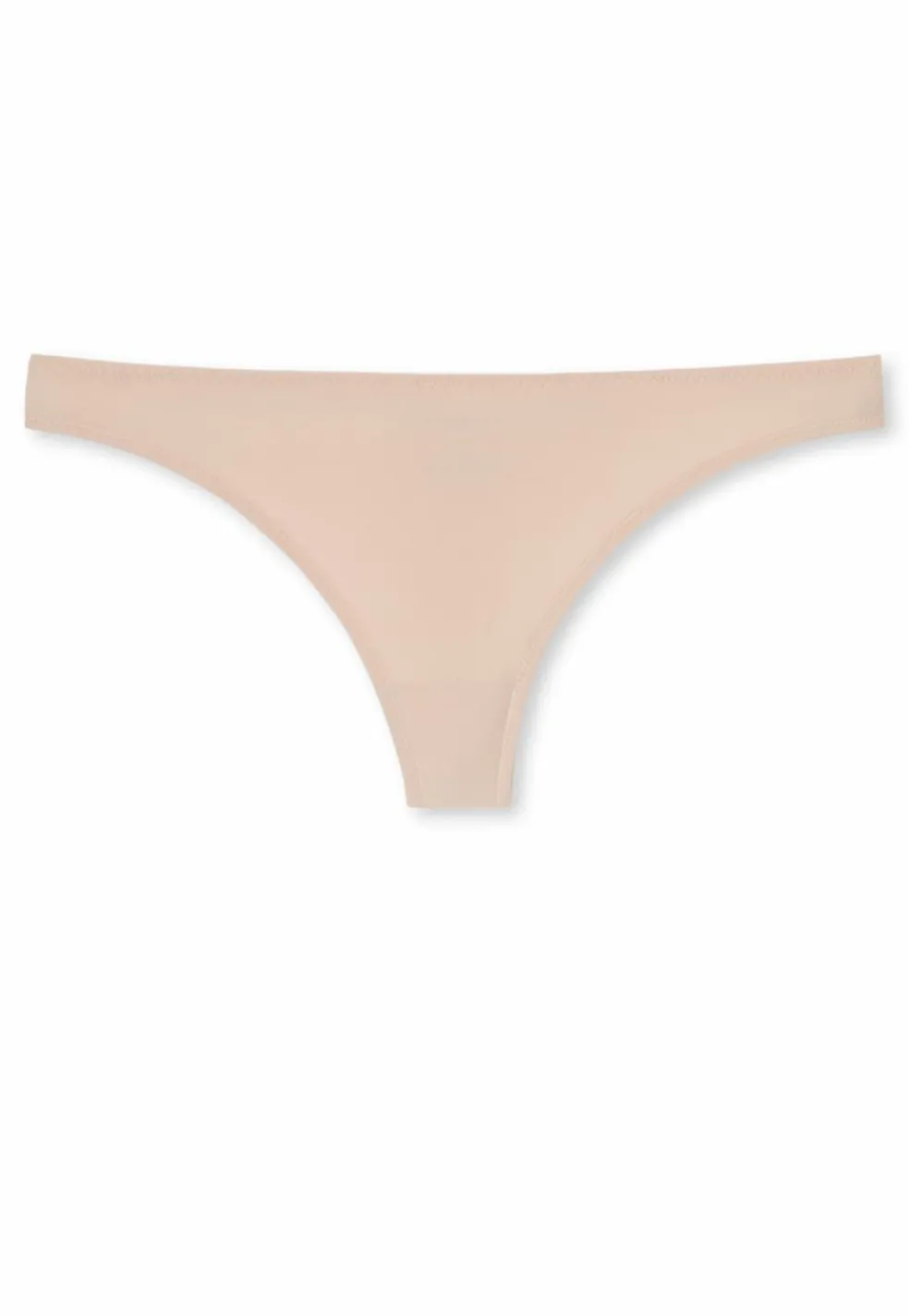 SCHIESSER Invisible Lace (1-pack), dames string microvezels kant sandkleur