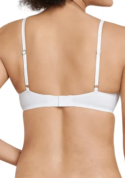 SCHIESSER Invisible Soft dames BH, voorgevormd zonder beugel, wit
