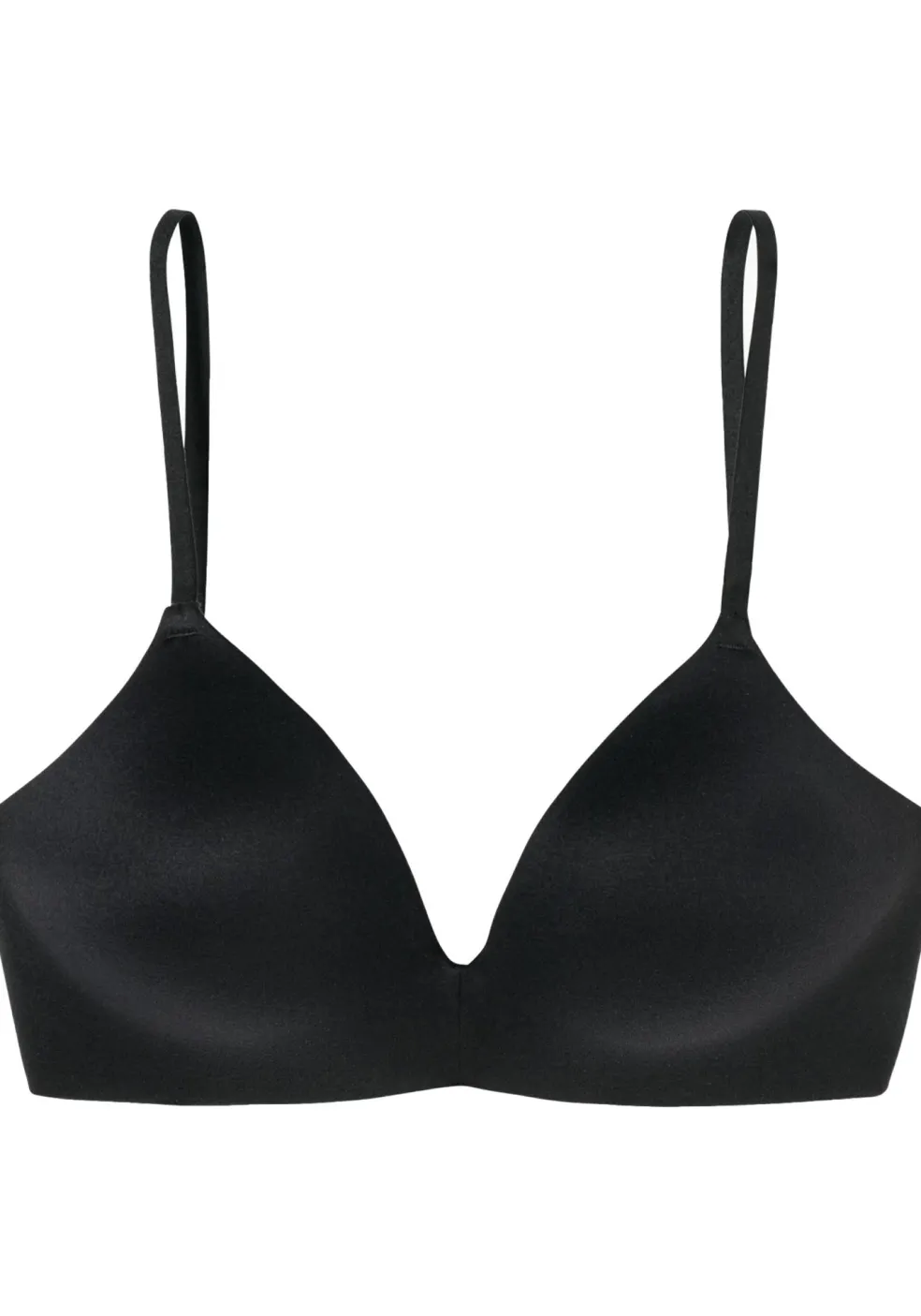 SCHIESSER Invisible Soft dames BH, voorgevormd zonder beugel, zwart