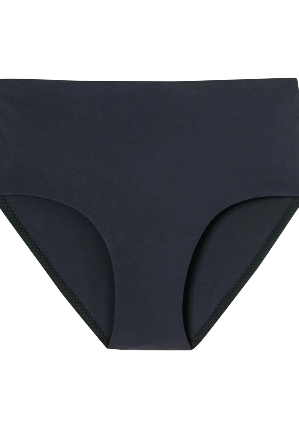 SCHIESSER Invisible Soft dames maxi slip (1-pack), zwart