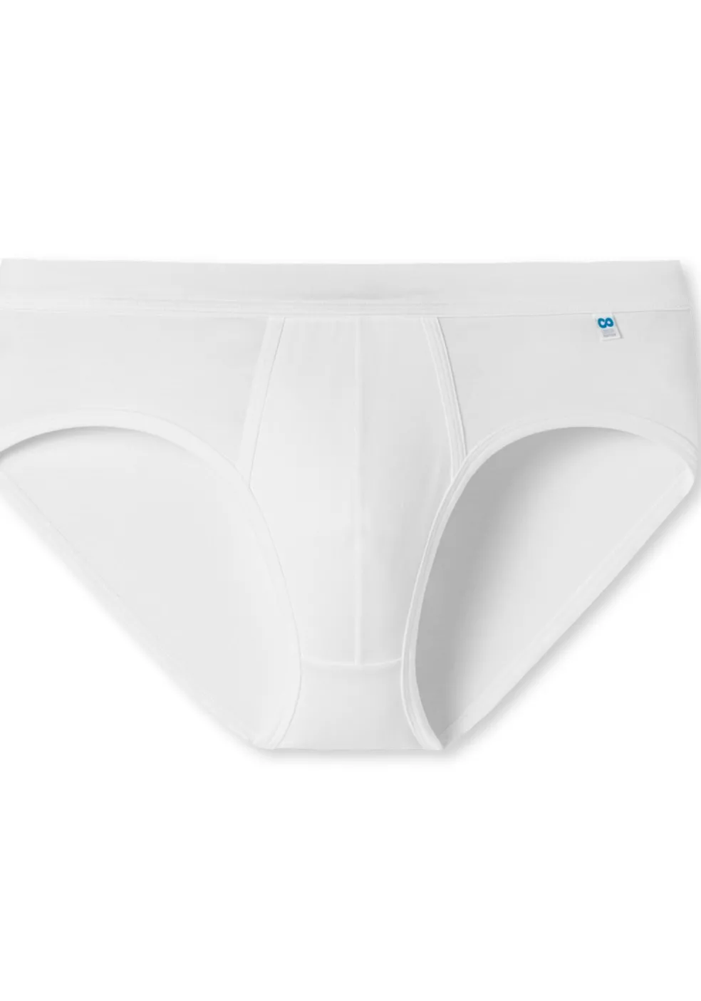SCHIESSER Long Life Cotton midi-slip (1-pack), met gulp, wit