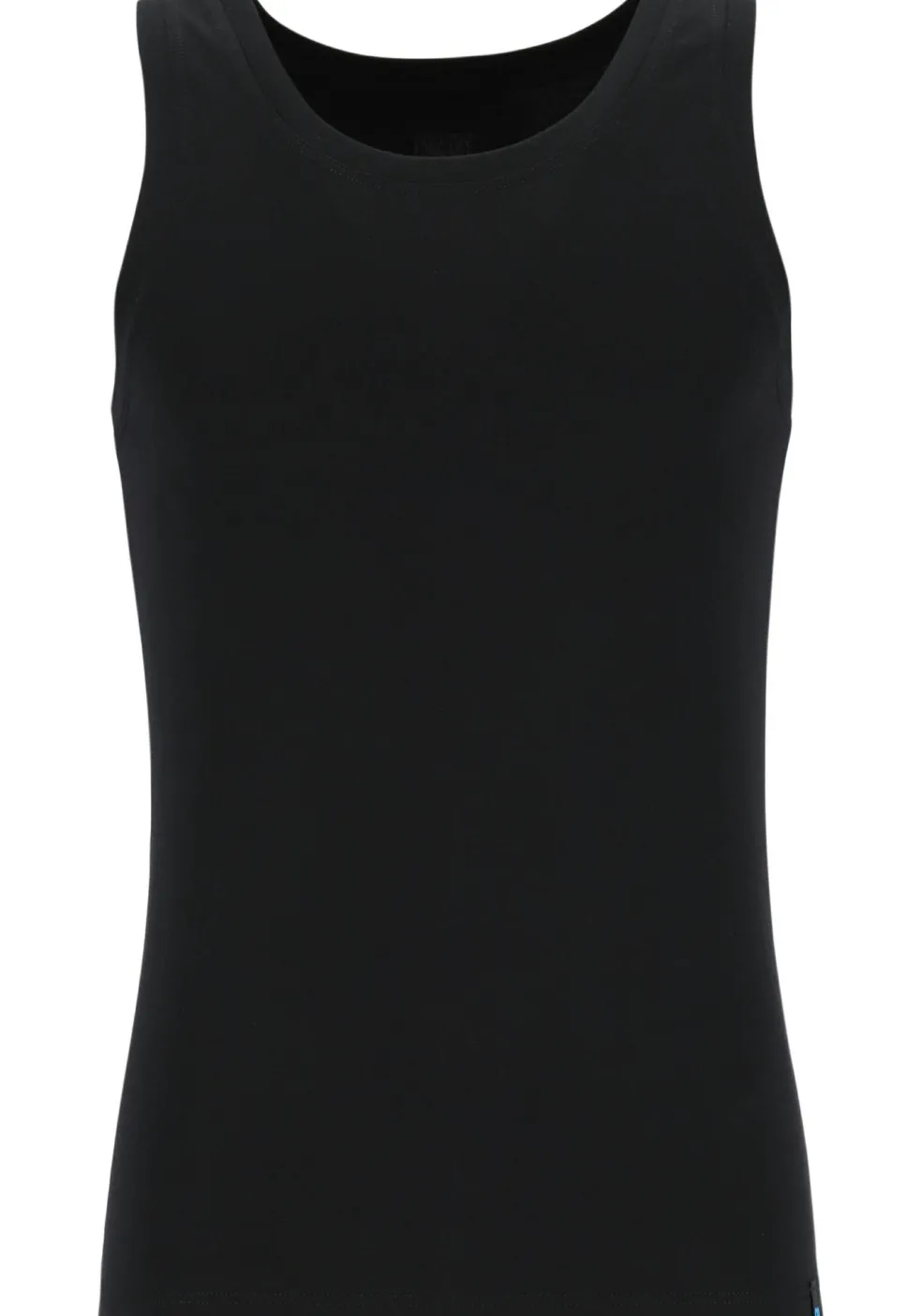 SCHIESSER Long Life Cotton singlet (1-pack), zwart