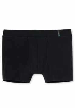 SCHIESSER Long Life Soft boxer (1-pack), heren short blauwzwart