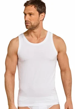 SCHIESSER Long Life Soft singlet (1-pack), heren shirt wit