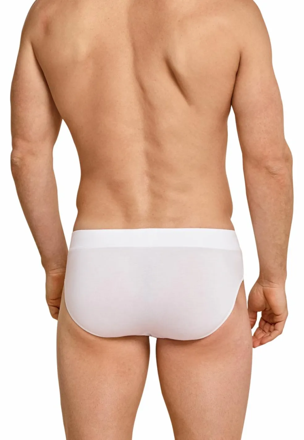 SCHIESSER Long Life Soft slip (1-pack), heren rio slip wit