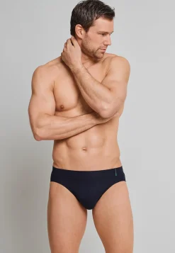 SCHIESSER Long Life Soft slip (1-pack), heren rio slip blauwzwart