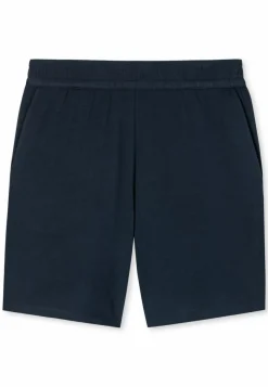 SCHIESSER Mix+Relax loungebroek kort, dames broek kort donkerblauw