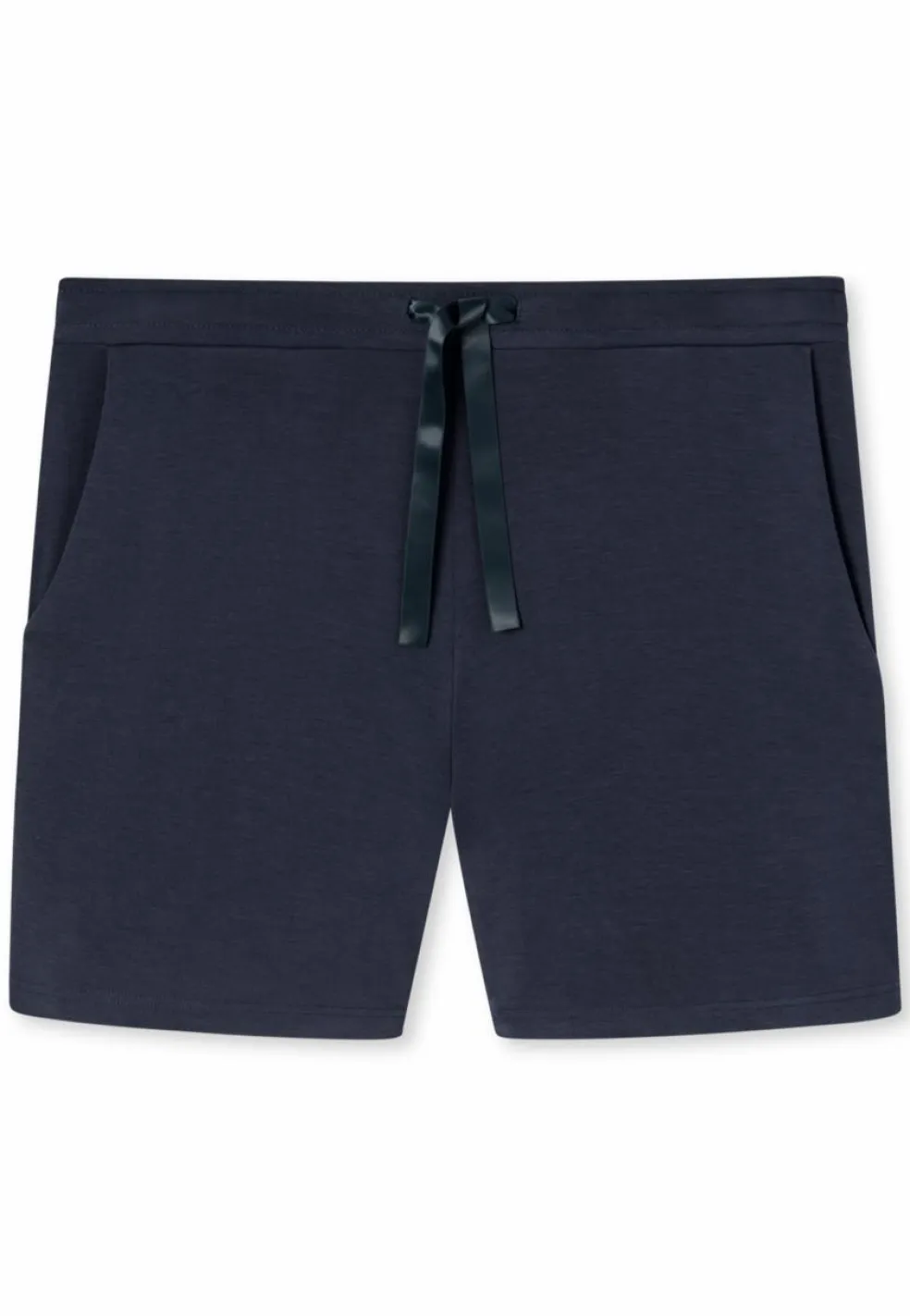 SCHIESSER Mix+Relax loungebroek kort, dames broek kort modal blauw