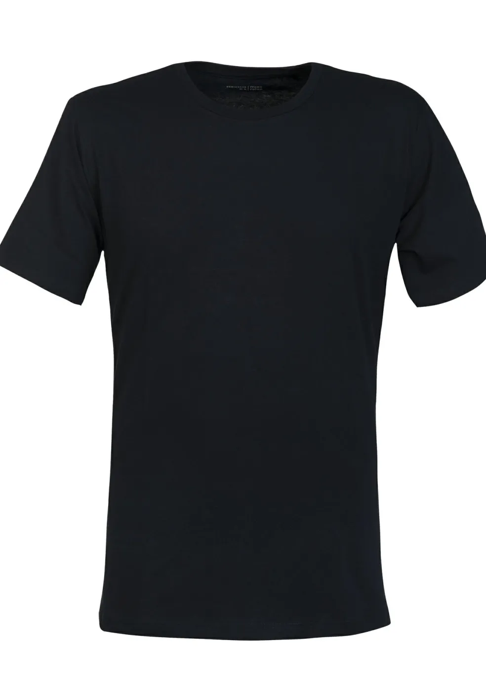 SCHIESSER Mix+Relax T-shirt, korte mouw O-hals, blauw